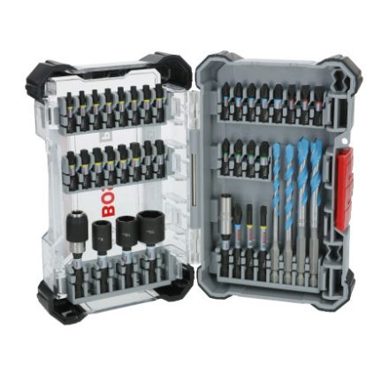 BOSCH PRO Sada nástrojov s bitmi a univerzálnou vŕtacou tyčou 40 ks 1/4" Hex
