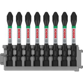 BOSCH PRO Bitový nástavec PZ2 x 8ks / 55 mm Pick & Click BOSCH PRO Bitový nástavec PZ2 x 8ks / 55 mm Pick & Click