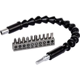 Sada hrotov BOSCH s 11 dielmi flexibilného plastového nadstavca 300 mm   Sada hrotov BOSCH s 11 dielmi flexibilného plastového nadstavca 300 mm