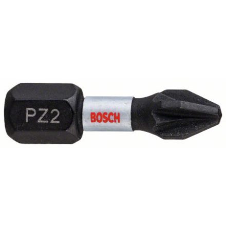 BOSCH Hrot bitu PZ2 x 25 mm 1/4" Impact Control (2 ks)