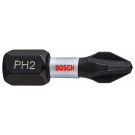 BOSCH Hrot bitu PH2 x 25 mm 1/4" Impact Control (2 ks) BOSCH Hrot bitu PH2 x 25 mm 1/4" Impact Control (2 ks)