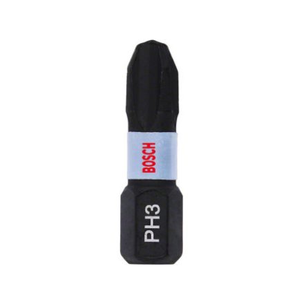 BOSCH Hrot bitu PH3 x 25 mm 1/4" Impact Control (2 ks)