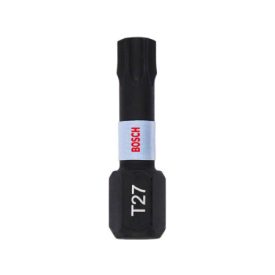 BOSCH Hrot bitu Torx T27 x 25 mm 1/4" Impact Control (2 ks)   BOSCH Hrot bitu Torx T27 x 25 mm 1/4" Impact Control (2 ks)