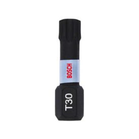 BOSCH Hrot bitu Torx T30 x 25 mm 1/4" Impact Control (2 ks)   BOSCH Hrot bitu Torx T30 x 25 mm 1/4" Impact Control (2 ks)
