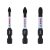 Sada hrotov BOSCH 3 diely PH1 / PH2 / PH3 x 50 mm Kontrola nárazu