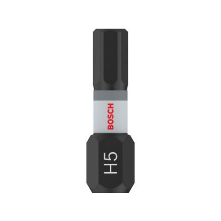 BOSCH PRO Náradie na bit H5 x 25 mm 1/4" Hex (2 ks)
