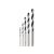 BOSCH Sada skrutkových vrtákov 5 dielov 2,0 - 6,0 mm HSS PointTeQ