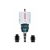 BOSCH Kruhová fréza Progressor Kit 51 mm + adaptéry