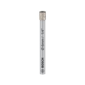 BOSCH PRO Suchý diamantový vŕtak 6 x 66 mm s valcovou spojkou   BOSCH PRO Suchý diamantový vŕtak 6 x 66 mm s valcovou spojkou