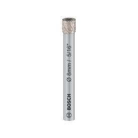 BOSCH PRO Suchý diamantový vŕták 8 x 66 mm s valcovou upínkou   BOSCH PRO Suchý diamantový vŕták 8 x 66 mm s valcovou upínkou