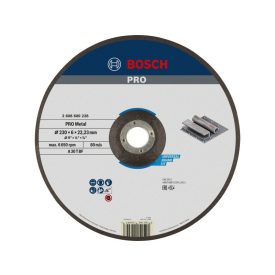 BOSCH PRO Čistiaci kotúč na kov 230 x 6,0 x 22,2 mm A 30 T BF (oSa)   BOSCH PRO Čistiaci kotúč na kov 230 x 6,0 x 22,2 mm A 30 T BF (oSa)