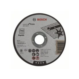 BOSCH Rezný kotúč na kov 125 x 1,0 x 22,2 mm rovný Expert for Inox - Rapido   BOSCH Rezný kotúč na kov 125 x 1,0 x 22,2 mm rovný Expert for Inox - Rapido