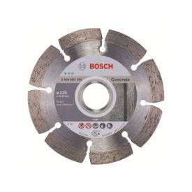 BOSCH Diamantový rezný kotúč 115 x 1,6 x 10 x 22,2 mm segmentovaný Standard for Concrete   BOSCH Diamantový rezný kotúč 115 x 1,6 x 10 x 22,2 mm segmentovaný Standard for Concrete
