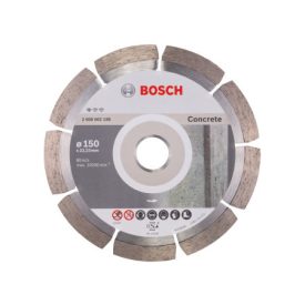 BOSCH Diamantový rezný kotúč 150 x 2,0 x 10 x 22,2 mm segmentovaný Standard pre betón   BOSCH Diamantový rezný kotúč 150 x 2,0 x 10 x 22,2 mm segmentovaný Standard pre betón
