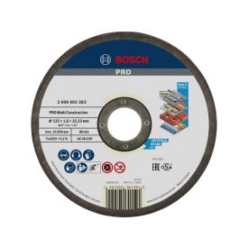 BOSCH PRO Rezný kotúč Multi Material 125 x 1,6 x 22,2 mm AC 46 S BF (oSa)   BOSCH PRO Rezný kotúč Multi Material 125 x 1,6 x 22,2 mm AC 46 S BF (oSa)