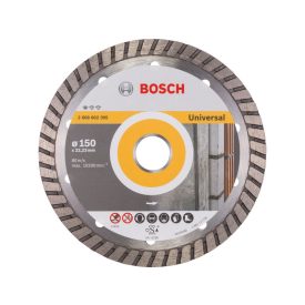 BOSCH Diamantový rezací kotúč 150 x 2,5 x 10 x 22,2 mm turbo Standard for Universal   BOSCH Diamantový rezací kotúč 150 x 2,5 x 10 x 22,2 mm turbo Standard for Universal