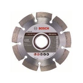 BOSCH Diamantový rezací kotúč 115 x 1,6 x 10,0 x 22,2 mm segmentovaný Professional for Abrasive   BOSCH Diamantový rezací kotúč 115 x 1,6 x 10,0 x 22,2 mm segmentovaný Professional for Abrasive