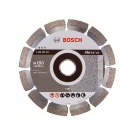 BOSCH Diamantový rezací kotúč 150 x 2,0 x 10,0 x 22,2 mm segmentovaný Professional for Abrasive   BOSCH Diamantový rezací kotúč 150 x 2,0 x 10,0 x 22,2 mm segmentovaný Professional for Abrasive
