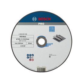 BOSCH PRO Rezný kotúč na kov 230 x 3,0 x 22,2 mm A 30 S BF   BOSCH PRO Rezný kotúč na kov 230 x 3,0 x 22,2 mm A 30 S BF