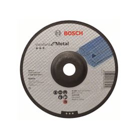 BOSCH Čistiaci kotúč na kov 180 x 6,0 x 22,2 mm ohnutý Štandard na kov A 24 P BF   BOSCH Čistiaci kotúč na kov 180 x 6,0 x 22,2 mm ohnutý Štandard na kov A 24 P BF