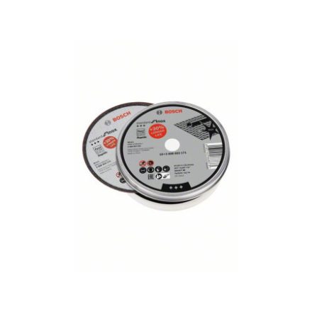 BOSCH Rezný kotúč na kov 125 x 1,0 x 22,2 mm inox rovný WA 60 T BF Rapido v kovovej krabici (10 ks)