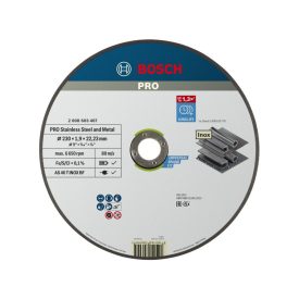 BOSCH PRO Rezný kotúč na nerez/ kov 230 x 1,9 x 22,2 mm AS 46 T INOX BF (oSa)   BOSCH PRO Rezný kotúč na nerez/ kov 230 x 1,9 x 22,2 mm AS 46 T INOX BF (oSa)