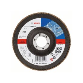 BOSCH Lamelový brúsny kotúč kužeľový 125 x 22,2 / P80 oxid hlinitý X431   BOSCH Lamelový brúsny kotúč kužeľový 125 x 22,2 / P80 oxid hlinitý X431