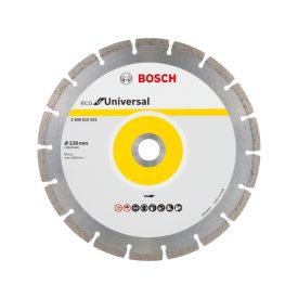 BOSCH Diamantový rezací kotúč 230 x 2,6 x 7,0 x 22,2 mm segmentový ECO pre univerzálny   BOSCH Diamantový rezací kotúč 230 x 2,6 x 7,0 x 22,2 mm segmentový ECO pre univerzálny