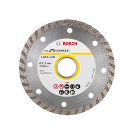 BOSCH Diamantový rezný kotúč 115 x 2,0 x 7,0 x 22,2 mm Turbo ECO for Universal (10 ks)   BOSCH Diamantový rezný kotúč 115 x 2,0 x 7,0 x 22,2 mm Turbo ECO for Universal (10 ks)