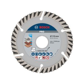 PRO Multi Material diamantový segmentový rezací kotúč 115 x 2,0 x 10 x 22,2 mm   PRO Multi Material diamantový segmentový rezací kotúč 115 x 2,0 x 10 x 22,2 mm