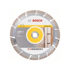 BOSCH Diamantový rezací kotúč 230 x 2,6 x 10 x 22,2 mm segmentovaný Štandard pre univerzálny   BOSCH Diamantový rezací kotúč 230 x 2,6 x 10 x 22,2 mm segmentovaný Štandard pre univerzálny