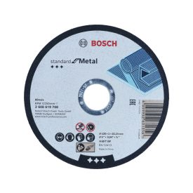 BOSCH Rezný kotúč na kov 125 x 1,0 x 22,2 mm A 60 T BF BOSCH Rezný kotúč na kov 125 x 1,0 x 22,2 mm A 60 T BF