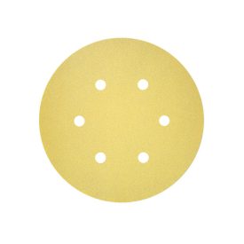 BOSCH Brúskaci papier so suchým zipsom 150 mm / P60 6 otvorov C450 (50 kusov)   BOSCH Brúskaci papier so suchým zipsom 150 mm / P60 6 otvorov C450 (50 kusov)