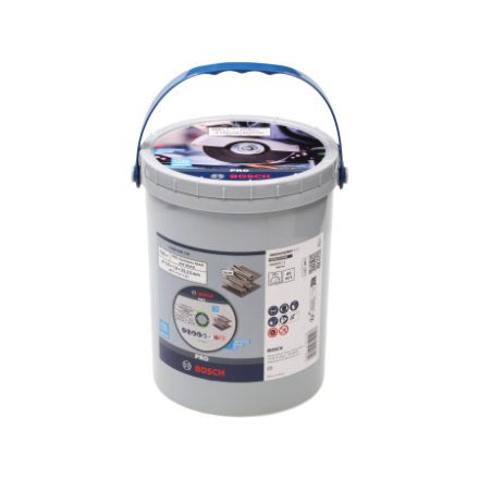 BOSCH PRO Rezný kotúč na nerez/oceľ 125 x 1,6 x 22,2 mm St. Steel & Metal balenie v vedre (100 ks)