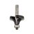 BOSCH Karbidový zaobľovací frézovací vŕtak s guľôčkovým ložiskom 36,7 (r=12 mm) x 19 x 60 x 8 mm