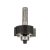 BOSCH Tvrdokovový drážkovací frézer s guľôčkovým ložiskom 31,8 x 9,5 x 12,5 x 54 x 8 mm