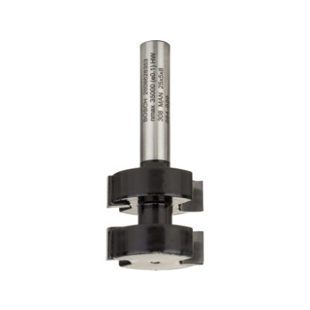 BOSCH Tvrdokovový frézovací nástavec 25,0 x 5 x 58 x 8 mm