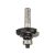 BOSCH Tvrdokovový "G" profilový frézovací nástroj s ložiskovým vodítkom 31,8 (r=4,8 mm) x 12,4 x 54 x 8 mm