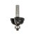 BOSCH Karbidový frézovací nástroj "F" profil s guľovým ložiskom 35,0 (r=9,5 mm) x 16,2 x 59 x 8 mm