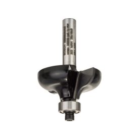 BOSCH Tvrdokovový frézovací nástroj "G" guličkovým ložiskom 38,0 (r=6,35 mm) x 15,7 x 57 x 8 mm   BOSCH Tvrdokovový frézovací nástroj "G" guličkovým ložiskom 38,0 (r=6,35 mm) x 15,7 x 57 x 8 mm