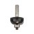 BOSCH Tvrdokovový guľôčkový fréz s ložiskom 32,7 (r=10 mm) x 14 x 55 x 8 mm
