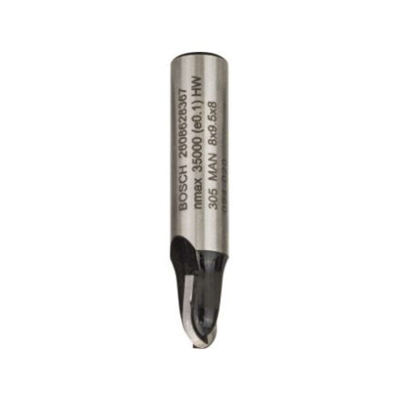 BOSCH Tvrdokovový konkávny fréza 8,0 (r=4 mm) x 9,2 x 40 x 8 mm