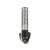 BOSCH Karbidový hlboký fréz 16,0 (r=8 mm) x 12,4 x 45 x 8 mm