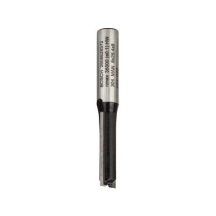 BOSCH Tvrdokovový frézovací nástroj s priamym rezným hranom 8,0 x 25 x 56 x 8 mm