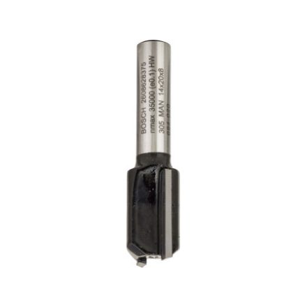BOSCH Tvrdokovový frézovací nástavec so štandardným rezným hranom 14,0 x 19,6 x 51 x 8 mm