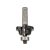 BOSCH Tvrdokovový "B" profilový frézovací nástroj s guľôčkovým ložiskom 28,6 (r=4 mm) x 8 x 12,4 x 54 x 8 mm