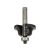 BOSCH Karbidový frézovací nástroj "B" s loptovým ložiskom 38,1 (r=6,3 mm) x 12,7 x 17 x 61 x 8 mm