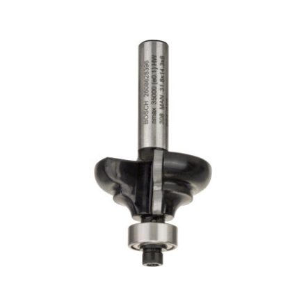 BOSCH Tvrdokovový frézovací bit "C" s loptovým ložiskom 31,8 (r=4,8 mm) x 9,5 x 14 x 57 x 8 mm