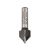 BOSCH Tvrdokovový V-drážkový fréza 16,0 x 14 x 45 x 8 mm / 90°