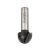 BOSCH Tvrdokovový koncový fréz 24,0 (r=12 mm) x 15,9 x 57 x 12 mm
